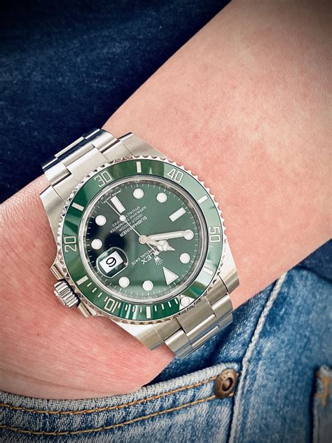 rolex submariner hullk wrist|Rolex Hulk submariner retail price.